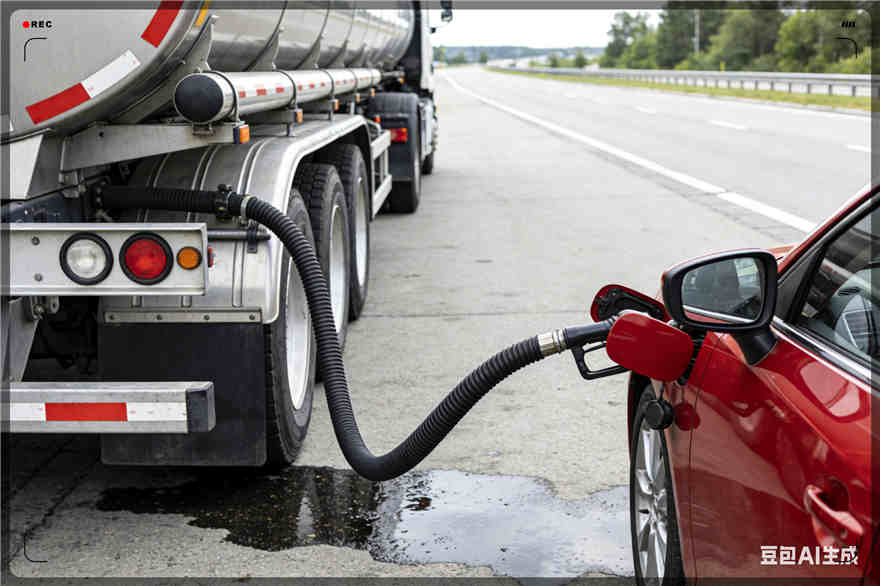 巴彦淖尔汽车救援送水案例